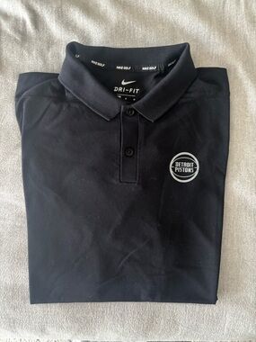 Detroit Pistons Team Issued Nike Golf Polo